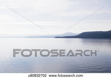 USA, California, Sky over Lake Tahoe View Large Photo Image Stock Image - USA, California, Sky over Lake Tahoe. Fotosearch