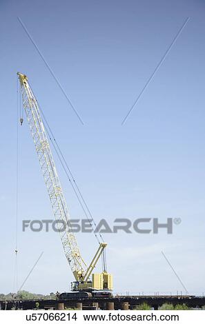 USA, North Carolina, Construction crane View Large Photo Image Picture - USA, North Carolina, Construction crane. Fotosearch