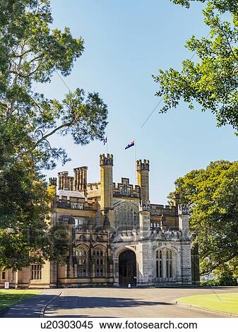 Australia, New South Wales, Sydney, Facade of old building with Australian flag View Large Photo Image Stock Photography - Australia, New South Wales, Sydney, Facade of old building with Australian flag. Fotosearch