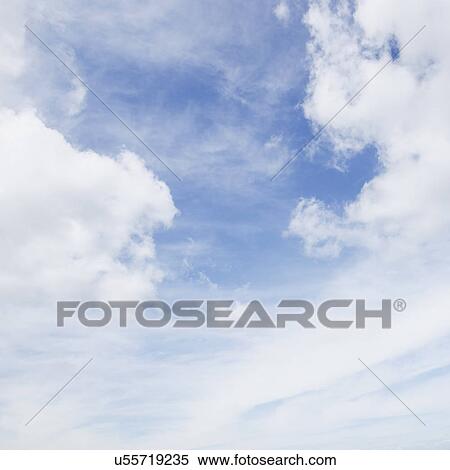 Cumulus clouds on sky View Large Photo Image Stock Photography - Cumulus clouds on sky. Fotosearch