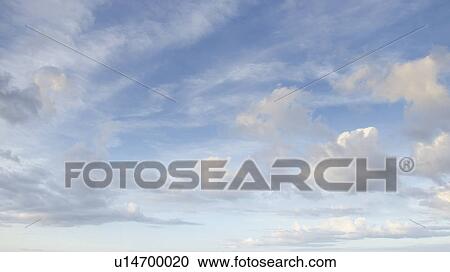 Stock Image - Evening cloudscape. Fotosearch