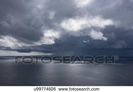 Stock Photograph - Ireland, County Donegal, Donegal Bay seen from Wild Atlantic Way. Fotosearch