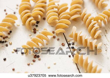 Pasta and quinoa on white background View Large Photo Image Stock Photography - Pasta and quinoa on white background. Fotosearch