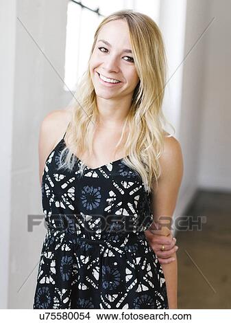 Portrait of young blond woman View Large Photo Image Picture - Portrait of young blond woman. Fotosearch