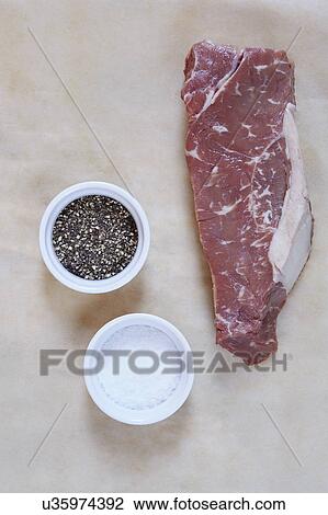 Raw rib eye steak on parchment paper View Large Photo Image Stock Image - Raw rib eye steak on parchment paper. Fotosearch