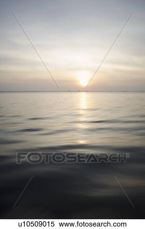 Stock Photography - Sea at dawn. Fotosearch