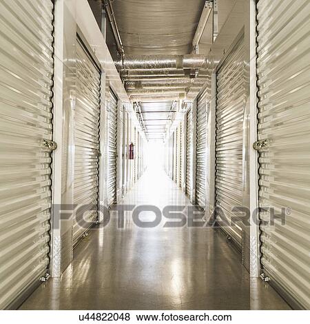 Self-storage lockers View Large Photo Image Stock Photo - Self-storage lockers. Fotosearch