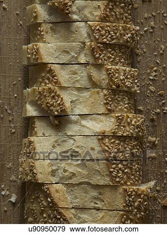 Slices of fresh bread View Large Photo Image Stock Photo - Slices of fresh bread. Fotosearch