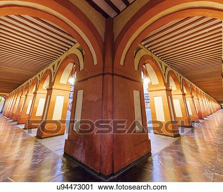 Spain, Andalusia, Cordoba, Plaza de la Corredera, Arcade in diminishing perspective View Large Photo Image Stock Image - Spain, Andalusia, Cordoba, Plaza de la Corredera, Arcade in diminishing perspective. Fotosearch
