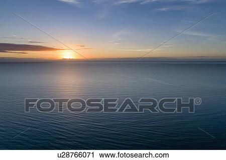 Sunrise over sea View Large Photo Image Stock Image - Sunrise over sea. Fotosearch