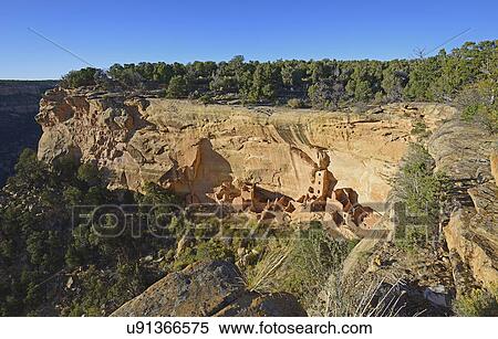 USA, Colorado, Square Tower House pueblo ruin seen from Wetherill Mesa in Mesa Verde National Park View Large Photo Image Stock Photography - USA, Colorado, Square Tower House pueblo ruin seen from Wetherill Mesa in Mesa Verde National Park. Fotosearch