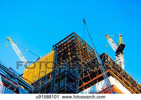USA, New York State, New York City, Skyscraper under construction View Large Photo Image Stock Image - USA, New York State, New York City, Skyscraper under construction. Fotosearch