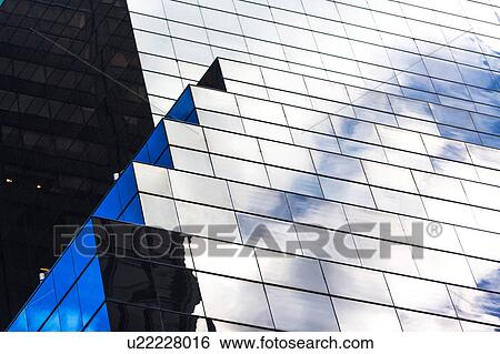 USA, New York State, New York City, Detail of office building facade View Large Photo Image Stock Photograph - USA, New York State, New York City, Detail of office building facade. Fotosearch