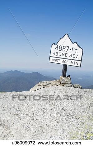 USA, New York State, Wilmington, Sign on Whiteface Mountain summit View Large Photo Image Stock Image - USA, New York State, Wilmington, Sign on Whiteface Mountain summit. Fotosearch