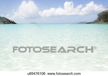 USA, Virgin Islands, Saint Thomas, Turquoise water of exotic sea View Large Photo Image Stock Photograph - USA, Virgin Islands, Saint Thomas, Turquoise water of exotic sea. Fotosearch