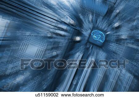Artificial intelligence, conceptual image View Large Photo Image Stock Image - Artificial intelligence, conceptual image. Fotosearch
