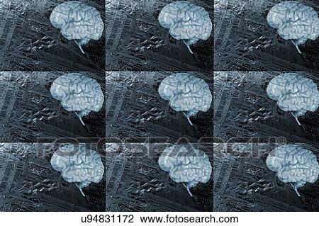 Stock Image - Artificial intelligence, conceptual image. Fotosearch
