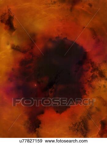 Stock Photo - Bok globule, illustration. Fotosearch