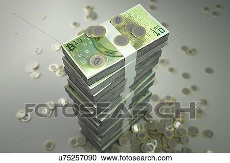Conceptual illustration representing the bitcoin cryptocurrency as minted coins and printed bills. Bitcoin is a type of digital currency, created in 2009, which operates independently of any bank. Certain vendors now accept Bitcoins as payment of... View Large Photo Image Stock Image - Conceptual illustration representing the bitcoin cryptocurrency as minted coins and printed bills. Bitcoin is a type of digital currency, created in 2009, which operates independently of any bank. Certain vendors now accept Bitcoins as payment of.... Fotosearch