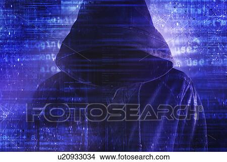 Picture - Cyber security, conceptual image. Fotosearch