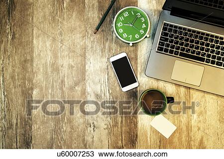 Desk View Large Photo Image Stock Image - Desk. Fotosearch