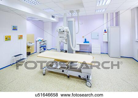 Hospital room with x-ray machine. View Large Photo Image Stock Photo - Hospital room with x-ray machine.. Fotosearch