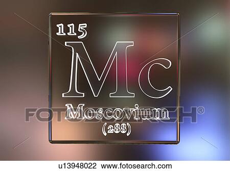 Moscovium chemical element, illustration View Large Photo Image Stock Image - Moscovium chemical element, illustration. Fotosearch