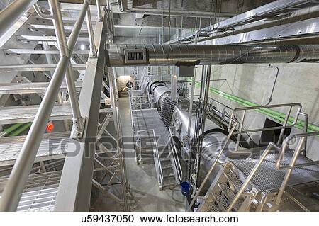 Water treatment plant ultraviolet ionization treatment room. View Large Photo Image Stock Image - Water treatment plant ultraviolet ionization treatment room.. Fotosearch