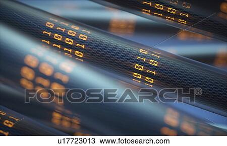 Abstract cables with binary code, illustration. View Large Photo Image Stock Image - Abstract cables with binary code, illustration.. Fotosearch