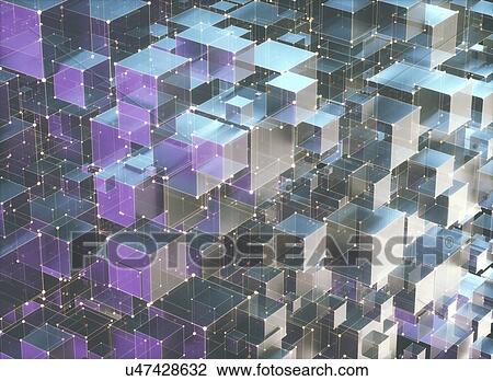 Abstract cubes, illustration. View Large Photo Image Stock Image - Abstract cubes, illustration.. Fotosearch