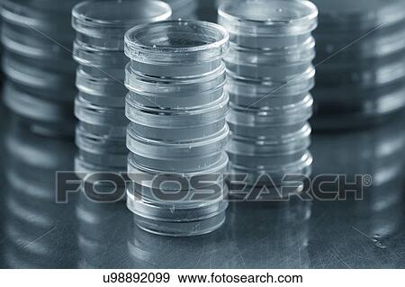 Agar plates. Stacks of Petri dishes with cultured agar. View Large Photo Image Stock Photo - Agar plates. Stacks of Petri dishes with cultured agar.. Fotosearch