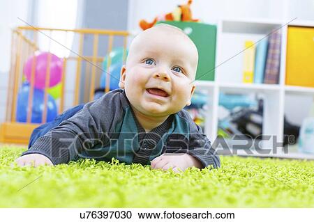 Baby boy crawling. View Large Photo Image Stock Image - Baby boy crawling.. Fotosearch