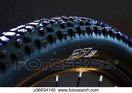 Close-up of a bicycle tyre. View Large Photo Image Stock Image - Close-up of a bicycle tyre.. Fotosearch