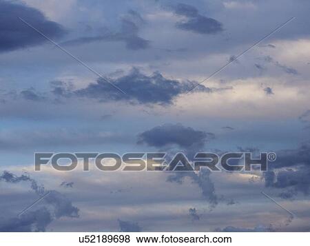 Stock Photo - Clouds in sky. Fotosearch