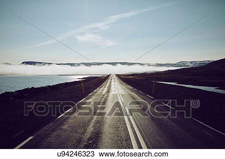 Coastal road through Akureyri, Eyjafjardarsysla, Iceland View Large Photo Image Stock Image - Coastal road through Akureyri, Eyjafjardarsysla, Iceland. Fotosearch