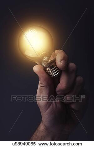 Stock Photography - Creative energy and power of new ideas, conceptual image.. Fotosearch