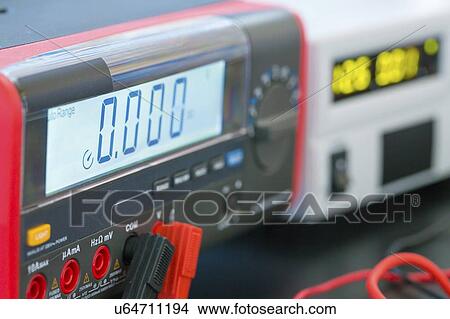 Electronic test equipment. View Large Photo Image Picture - Electronic test equipment.. Fotosearch