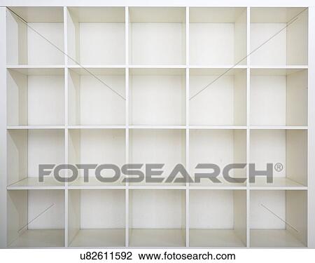 Empty bookshelf. View Large Photo Image Stock Image - Empty bookshelf.. Fotosearch