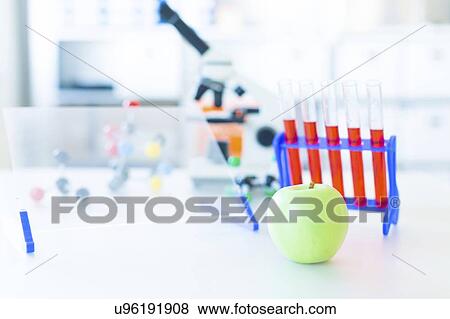 Food research, conceptual image. View Large Photo Image Stock Photo - Food research, conceptual image.. Fotosearch