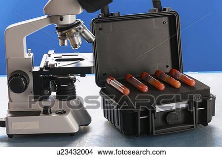 Picture - Haematology laboratory.. Fotosearch