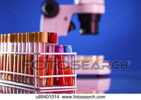 Picture - Haematology laboratory.. Fotosearch