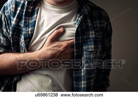 Stock Photo - Heart attack, conceptual image.. Fotosearch