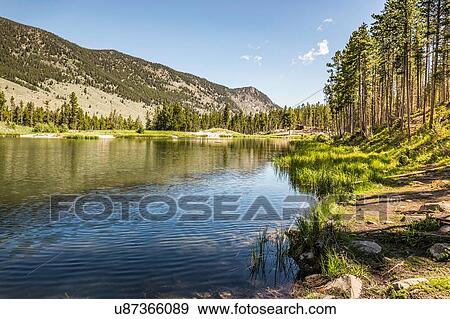 Stock Photo - Lake, Montana, US. Fotosearch