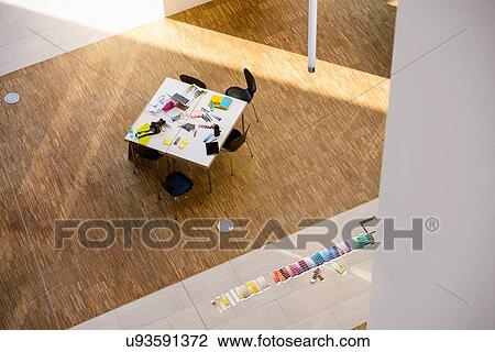 Laptop and colour swatches on design studio table, high angle view View Large Photo Image Stock Image - Laptop and colour swatches on design studio table, high angle view. Fotosearch