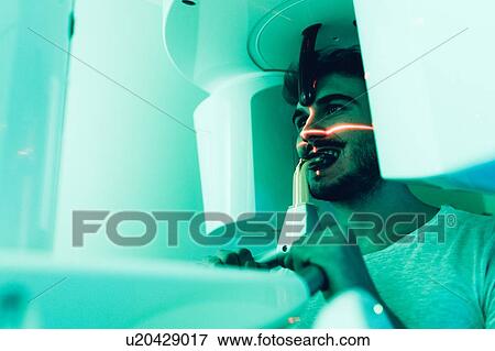 Man having dental x-ray View Large Photo Image Stock Photo - Man having dental x-ray. Fotosearch