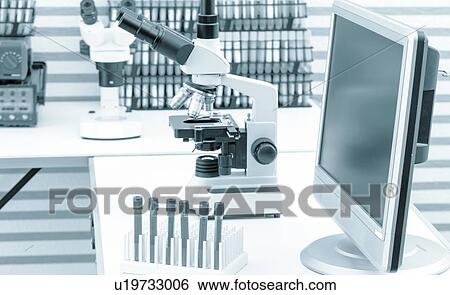 Stock Photograph - Medical laboratory.. Fotosearch