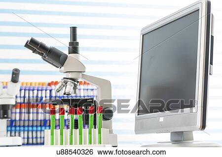 Medical laboratory. View Large Photo Image Stock Photograph - Medical laboratory.. Fotosearch