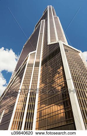 Stock Image - Mercury City Tower, Moscow, Russia. Photographed in August 2015.. Fotosearch
