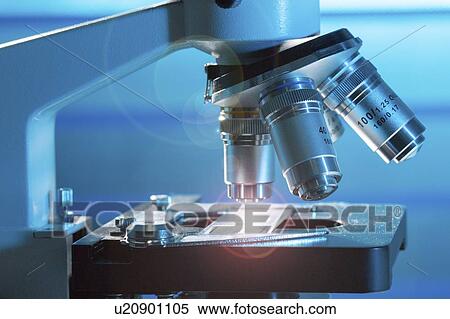 Microscope stage and lenses. View Large Photo Image Stock Photography - Microscope stage and lenses.. Fotosearch