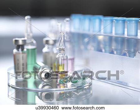 Stock Image - Molecular structure illustrating pure research.. Fotosearch